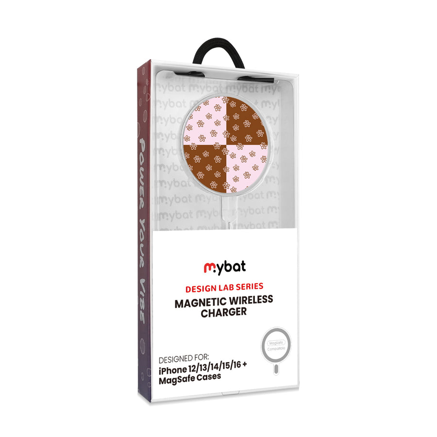 MyBat Design Lab Magnetic Wireless Charger - Silver - Flower Patches - MCGWIRC18SL-484-8.jpg