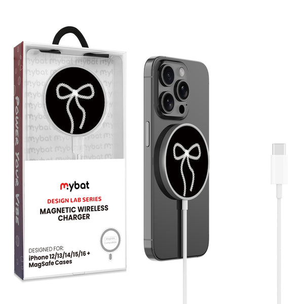 MyBat Design Lab Magnetic Wireless Charger - Silver - Classic Coquette - MCGWIRC18SL-486-1.jpg