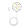 MyBat Design Lab Magnetic Wireless Charger - Silver - Blooming Bows - MCGWIRC18SL-493-3.jpg