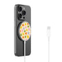 MyBat Design Lab Magnetic Wireless Charger - Silver - Party Stars - MCGWIRC18SL-500-2.jpg