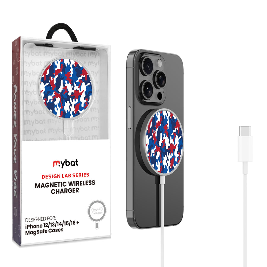 MyBat Design Lab Magnetic Wireless Charger - Silver - Patriot Camo - MCGWIRC18SL-521.JPG