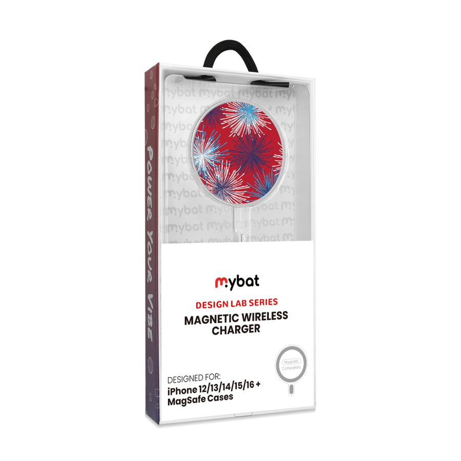 MyBat Design Lab Magnetic Wireless Charger - Silver - Fireworks - MCGWIRC18SL-522-20.JPG