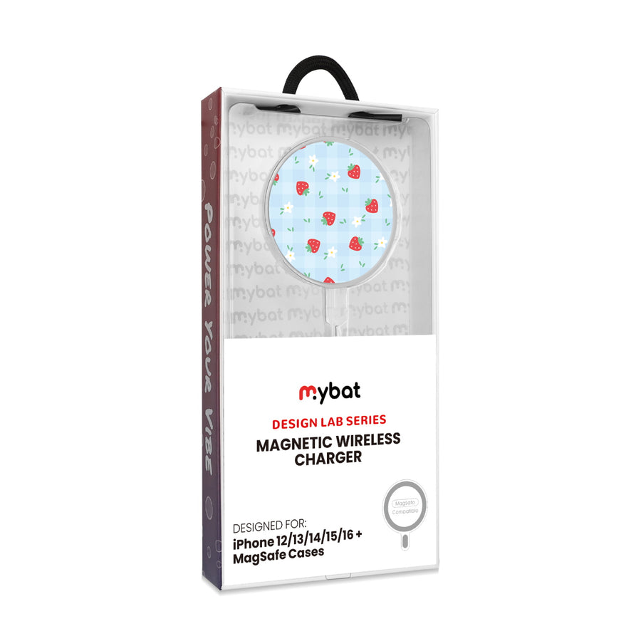 MyBat Design Lab Magnetic Wireless Charger - Silver - Sweet Strawberry - MCGWIRC18SL-525-20.JPG