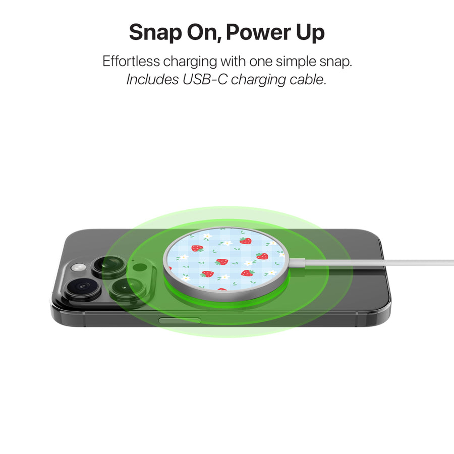 MyBat Design Lab Magnetic Wireless Charger - Silver - Sweet Strawberry - MCGWIRC18SL-525-4.JPG