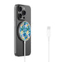 MyBat Design Lab Magnetic Wireless Charger - Silver - Exotic Bloom - MCGWIRC18SL-529-1.JPG