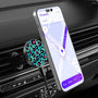 MyBat Design Lab Magnetic Wireless Charging Vent Mount - Black - Multicolor Leopard - MCGWIRC21BK-004-3.jpg