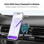 MyBat Design Lab Magnetic Wireless Charging Vent Mount - Black - Multicolor Leopard - MCGWIRC21BK-004-4.jpg