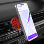 MyBat Design Lab Magnetic Wireless Charging Vent Mount - Black - Red Leopard Print - MCGWIRC21BK-008-3.jpg