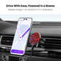 MyBat Design Lab Magnetic Wireless Charging Vent Mount - Black - Red Leopard Print - MCGWIRC21BK-008-4.jpg