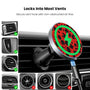 MyBat Design Lab Magnetic Wireless Charging Vent Mount - Black - Red Leopard Print - MCGWIRC21BK-008-7.jpg