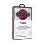 MyBat Design Lab Magnetic Wireless Charging Vent Mount - Black - Pink Zebra Print