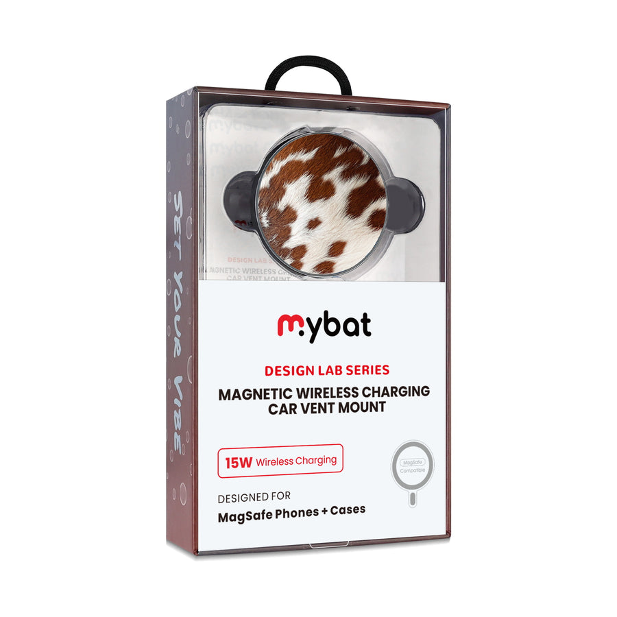 MyBat Design Lab Magnetic Wireless Charging Vent Mount - Black - Cow Fur - MCGWIRC21BK-013-10.jpg