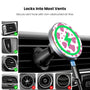 MyBat Design Lab Magnetic Wireless Charging Vent Mount - Black - Pink Cow Print - MCGWIRC21BK-015-7.jpg