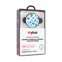 MyBat Design Lab Magnetic Wireless Charging Vent Mount - Black - Blue Cow Print - MCGWIRC21BK-016-10.jpg