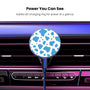 MyBat Design Lab Magnetic Wireless Charging Vent Mount - Black - Blue Cow Print - MCGWIRC21BK-016-8.jpg