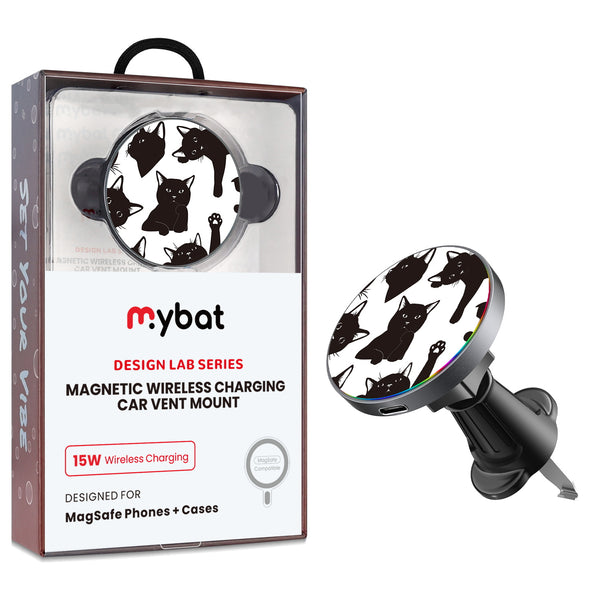MyBat Design Lab Magnetic Wireless Charging Vent Mount - Black - Black Cats - MCGWIRC21BK-017-1.jpg