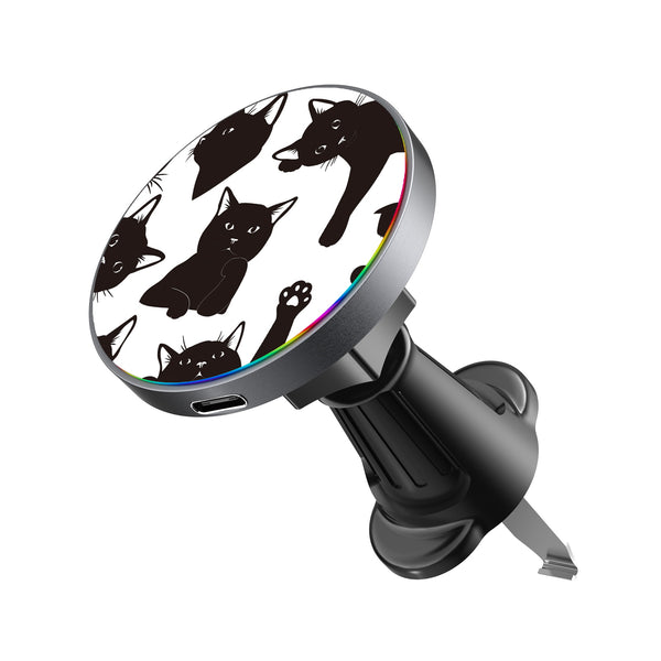MyBat Design Lab Magnetic Wireless Charging Vent Mount - Black - Black Cats - MCGWIRC21BK-017-2.jpg