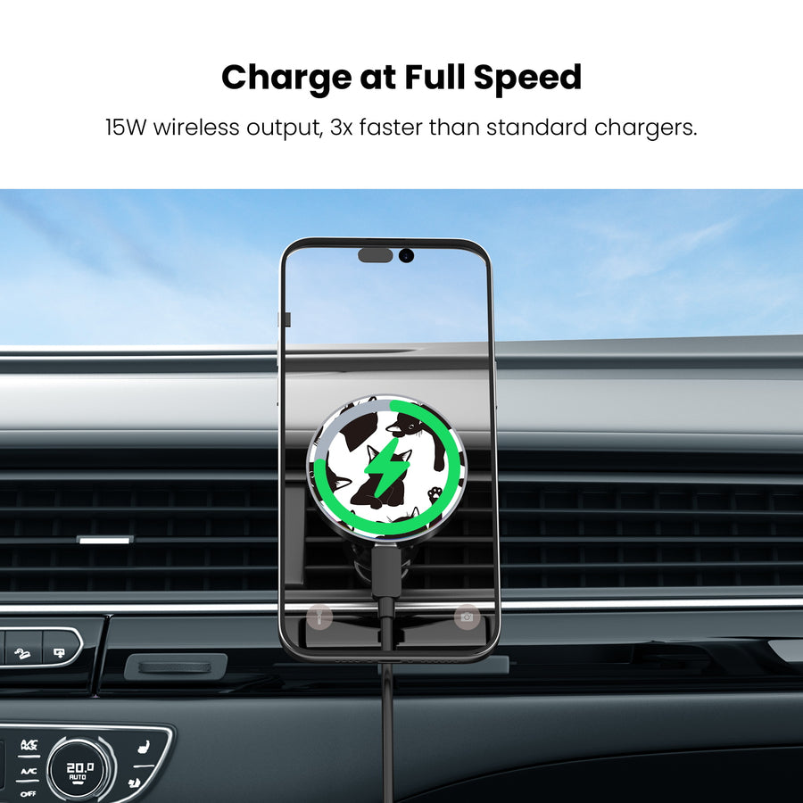 MyBat Design Lab Magnetic Wireless Charging Vent Mount - Black - Black Cats - MCGWIRC21BK-017-5.jpg