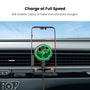 MyBat Design Lab Magnetic Wireless Charging Vent Mount - Black - Peacock Feathers - MCGWIRC21BK-018-5.jpg