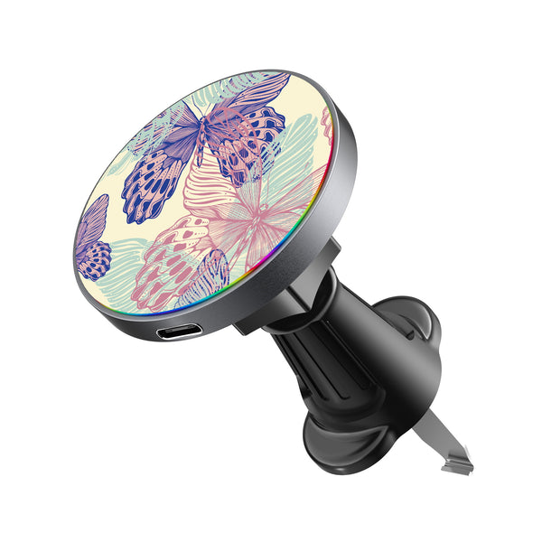 MyBat Design Lab Magnetic Wireless Charging Vent Mount - Black - Butterflies - MCGWIRC21BK-019-2.jpg