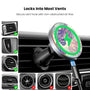 MyBat Design Lab Magnetic Wireless Charging Vent Mount - Black - Butterflies - MCGWIRC21BK-019-7.jpg