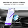 MyBat Design Lab Magnetic Wireless Charging Vent Mount - Black - Butterfly & Flowers - MCGWIRC21BK-020-4.jpg
