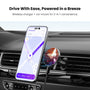 MyBat Design Lab Magnetic Wireless Charging Vent Mount - Black - Neon Butterflies - MCGWIRC21BK-022-4.jpg