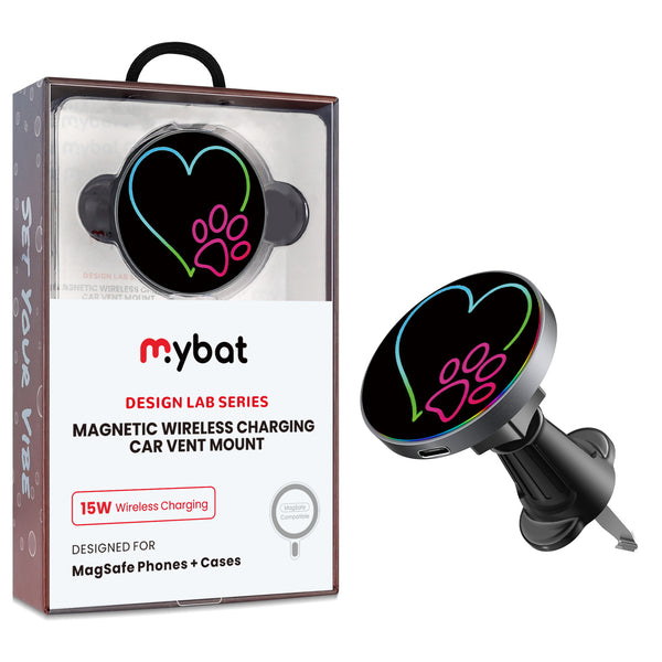 MyBat Design Lab Magnetic Wireless Charging Vent Mount - Black - Puppy Love - MCGWIRC21BK-023-1.jpg