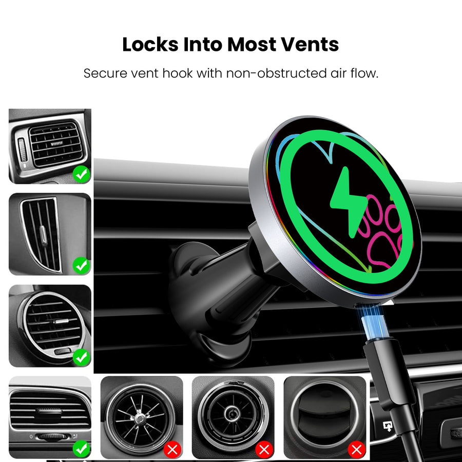 MyBat Design Lab Magnetic Wireless Charging Vent Mount - Black - Puppy Love - MCGWIRC21BK-023-7.jpg
