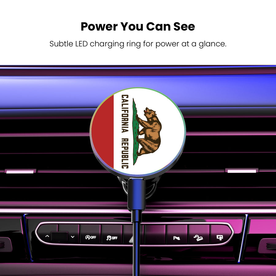 MyBat Design Lab Magnetic Wireless Charging Vent Mount - Black - California State Flag - MCGWIRC21BK-027-8.jpg