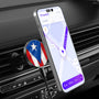 MyBat Design Lab Magnetic Wireless Charging Vent Mount - Black - Puerto Rican Flag - MCGWIRC21BK-029-3.jpg