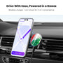 MyBat Design Lab Magnetic Wireless Charging Vent Mount - Black - Lebanese Flag - MCGWIRC21BK-033-4.jpg