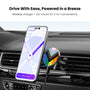 MyBat Design Lab Magnetic Wireless Charging Vent Mount - Black - LGBTQ+ Flag - MCGWIRC21BK-034-4.jpg