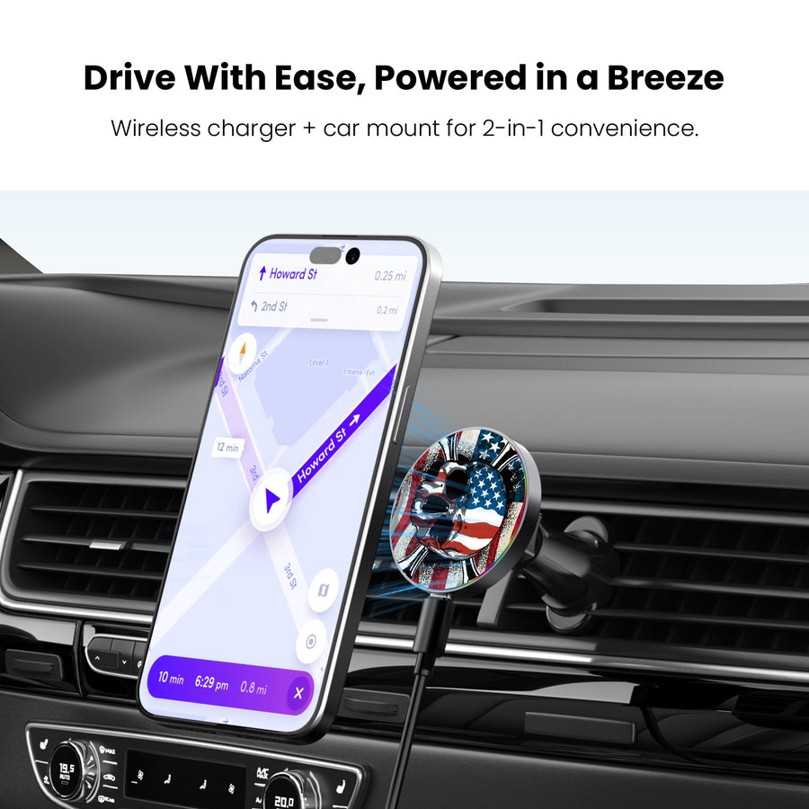 MyBat Design Lab Magnetic Wireless Charging Vent Mount - Black - Land of the Free - MCGWIRC21BK-036-4.jpg