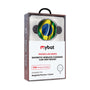 MyBat Design Lab Magnetic Wireless Charging Vent Mount - Black - Brazilian Flag