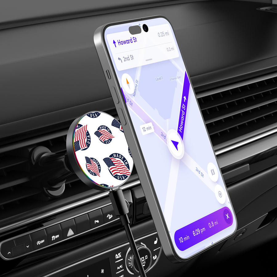 MyBat Design Lab Magnetic Wireless Charging Vent Mount - Black - Made in the USA - MCGWIRC21BK-039-3.jpg