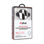 MyBat Design Lab Magnetic Wireless Charging Vent Mount - Black - Racing Flag