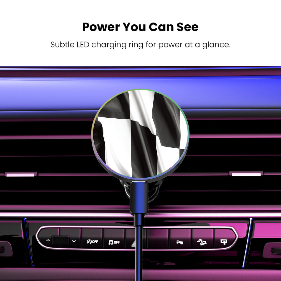 MyBat Design Lab Magnetic Wireless Charging Vent Mount - Black - Racing Flag - MCGWIRC21BK-040-8.jpg