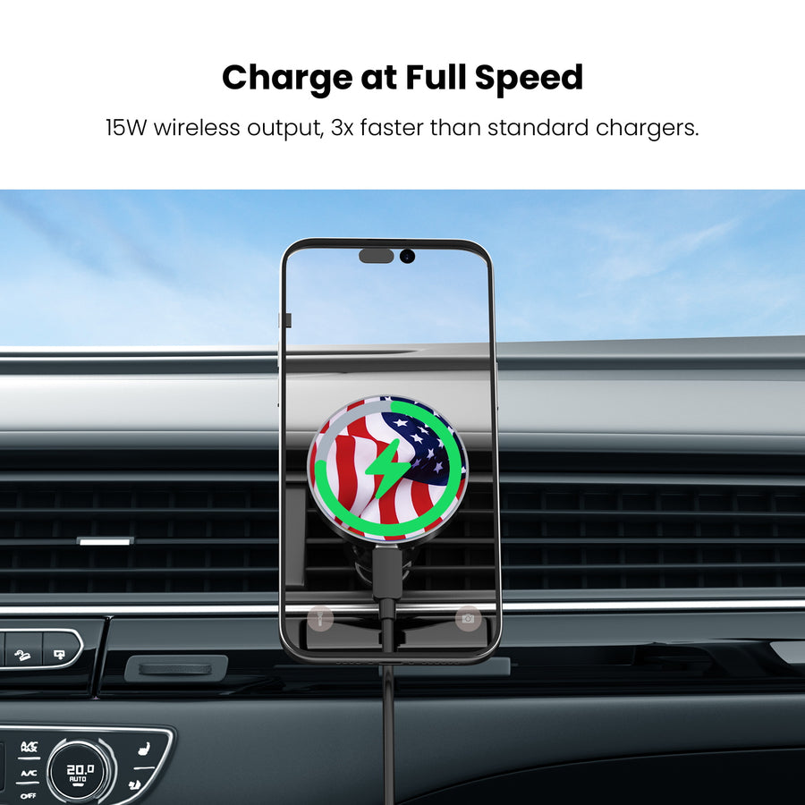 MyBat Design Lab Magnetic Wireless Charging Vent Mount - Black - Stars & Stripes - MCGWIRC21BK-042-5.jpg