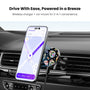 MyBat Design Lab Magnetic Wireless Charging Vent Mount - Black - Day of the Dead - MCGWIRC21BK-056-4.jpg