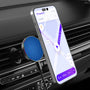 MyBat Design Lab Magnetic Wireless Charging Vent Mount - Black - Blue Carbon Fiber - MCGWIRC21BK-084-3.jpg