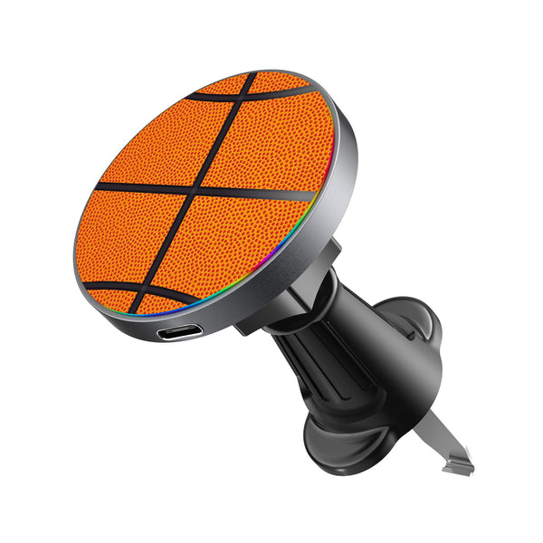 MyBat Design Lab Magnetic Wireless Charging Vent Mount - Black - Basketball - MCGWIRC21BK-087-2.jpg
