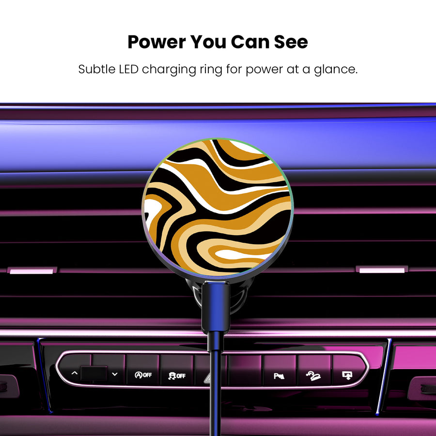 MyBat Design Lab Magnetic Wireless Charging Vent Mount - Black - Groovy Golden Swirls - MCGWIRC21BK-093-8.jpg