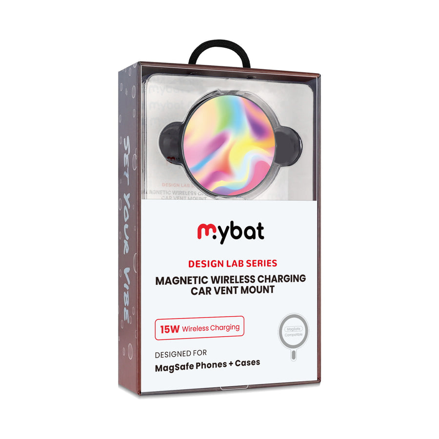 MyBat Design Lab Magnetic Wireless Charging Vent Mount - Black - Iridescent - MCGWIRC21BK-101-10.jpg