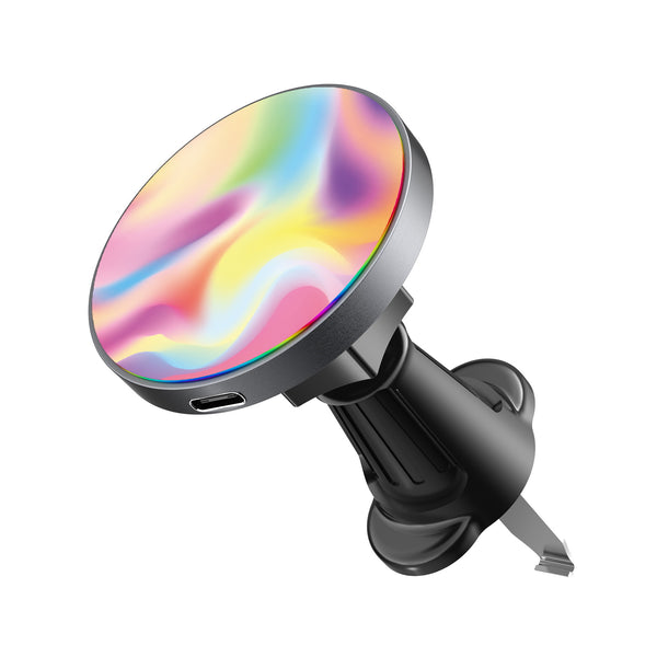 MyBat Design Lab Magnetic Wireless Charging Vent Mount - Black - Iridescent - MCGWIRC21BK-101-2.jpg