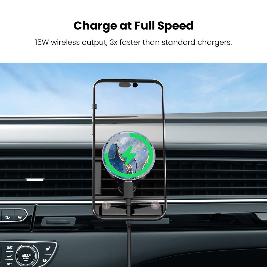 MyBat Design Lab Magnetic Wireless Charging Vent Mount - Black - Blue Marble - MCGWIRC21BK-106-5.jpg