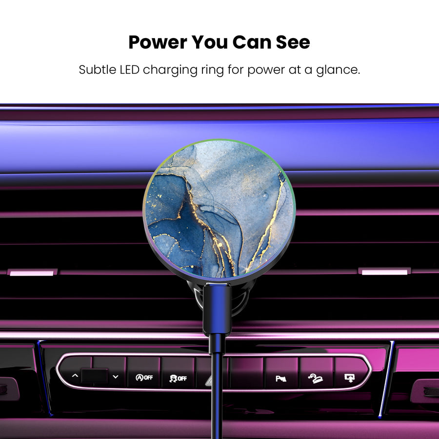 MyBat Design Lab Magnetic Wireless Charging Vent Mount - Black - Blue Marble - MCGWIRC21BK-106-8.jpg
