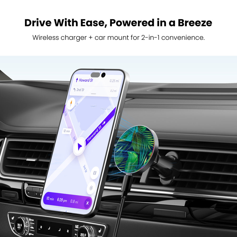MyBat Design Lab Magnetic Wireless Charging Vent Mount - Black - Tropicana - MCGWIRC21BK-115-4.jpg