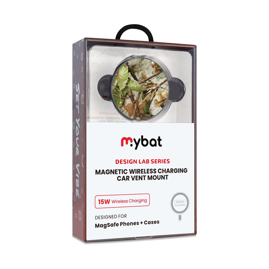 MyBat Design Lab Magnetic Wireless Charging Vent Mount - Black - Forest Camouflage