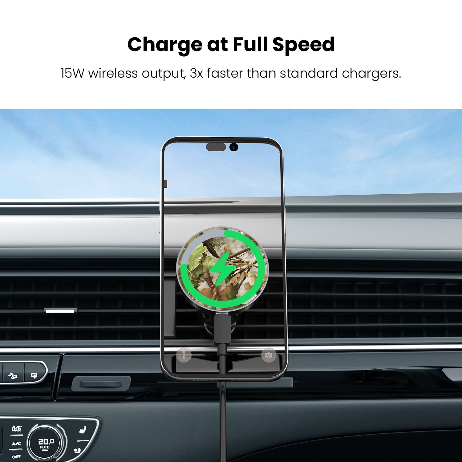 MyBat Design Lab Magnetic Wireless Charging Vent Mount - Black - Forest Camouflage - MCGWIRC21BK-117-5.jpg